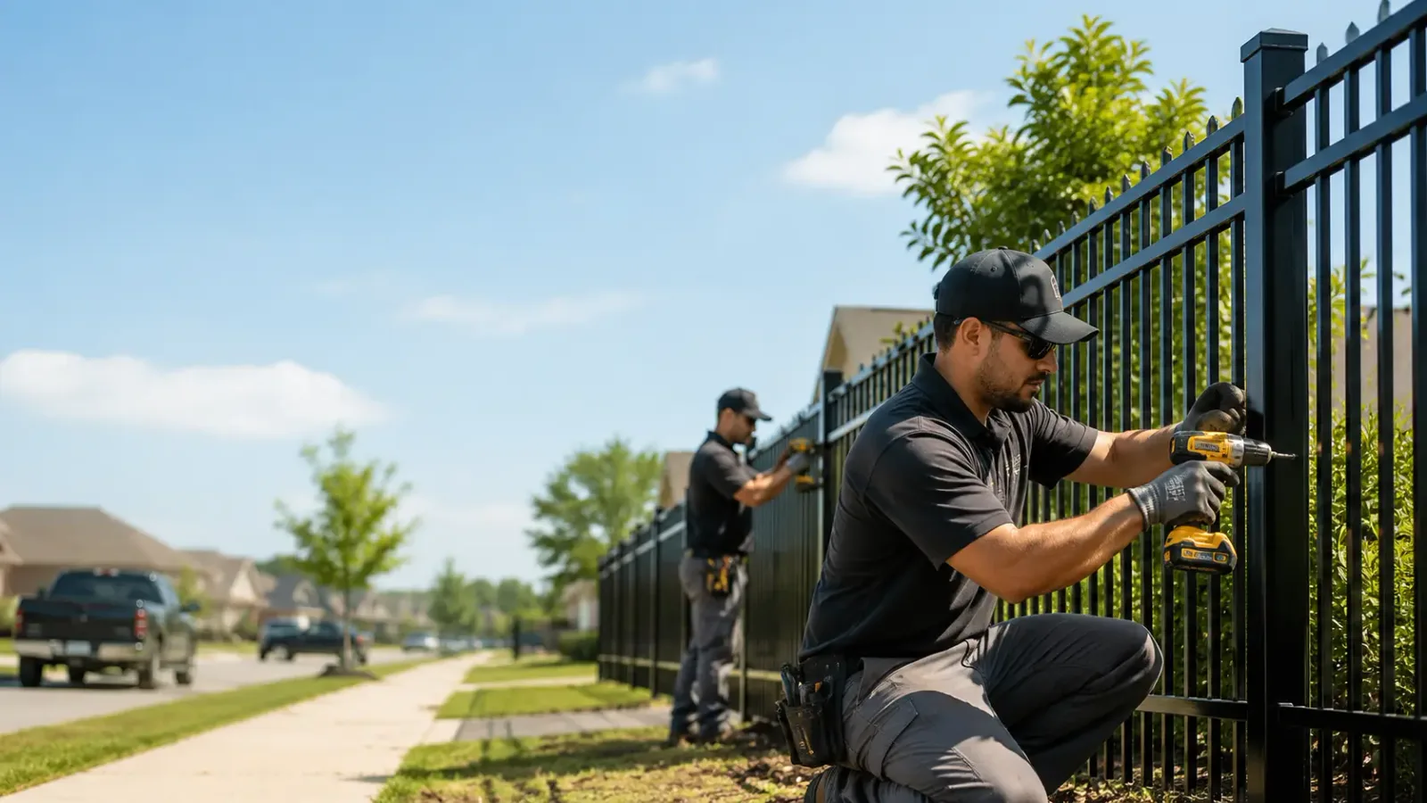 Metal Fence Installation in Lancaster, OH